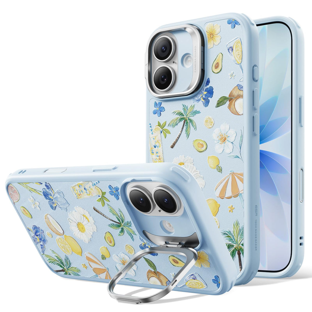 ESR Classic Hybrid for iPhone 18 Pro Max/17 Pro Max Case with Flex Stand