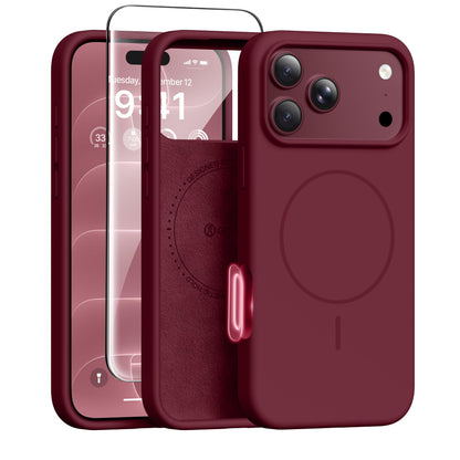 GONEZ for iPhone 18 Pro Max Case/iPhone 17 Pro Max Case, Mist Blue