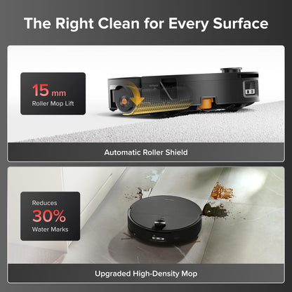 roborock Saros 10R Robot Vacuum and Mop, 22000Pa, Edge Cleaning