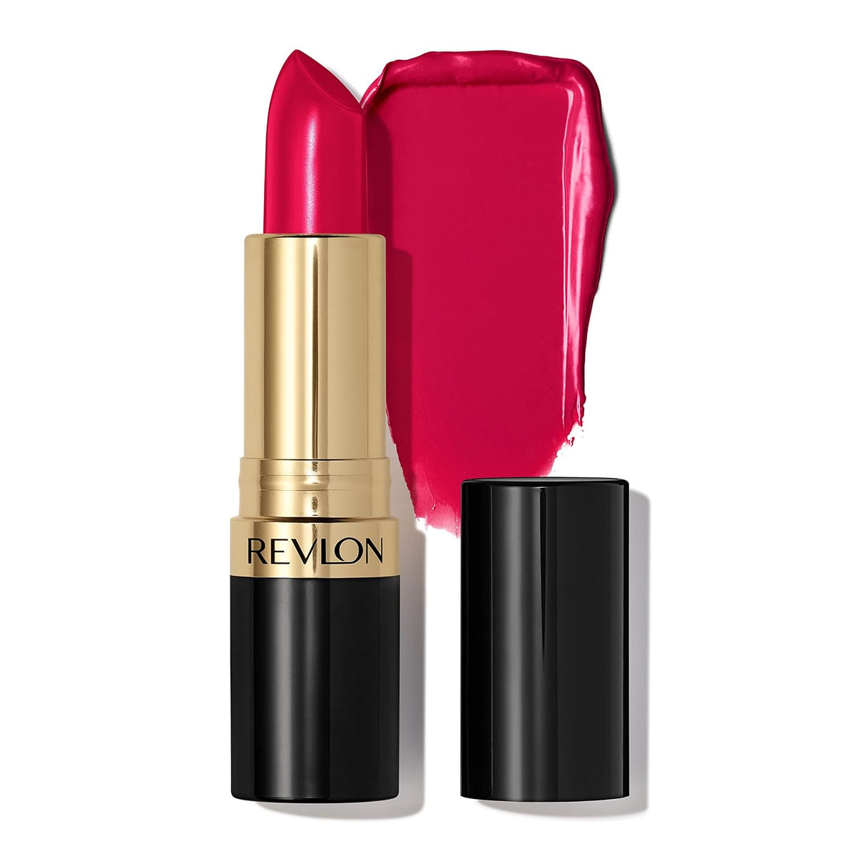 Revlon Super Lustrous Lipstick, Creamy Formula For Soft, Fuller-Looking Lips, Moisturized Feel, 028 Cherry Blossom, 0.15 oz