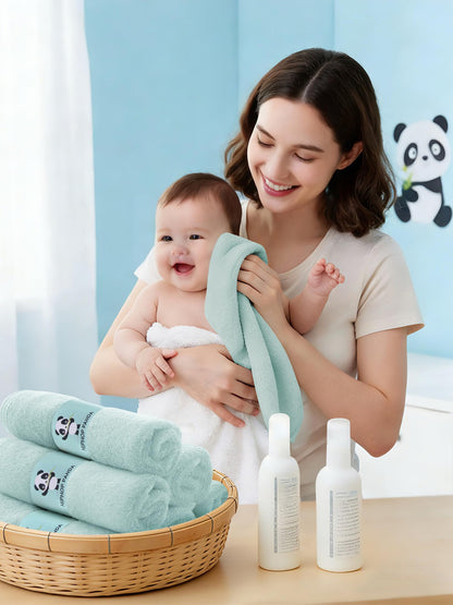 HIPHOP PANDA Soft Baby Washcloths, 2-Layer, 30 Pack Newborn Gift Set