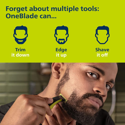 Philips Norelco OneBlade 360 Hybrid Face + Body Trimmer and Shaver