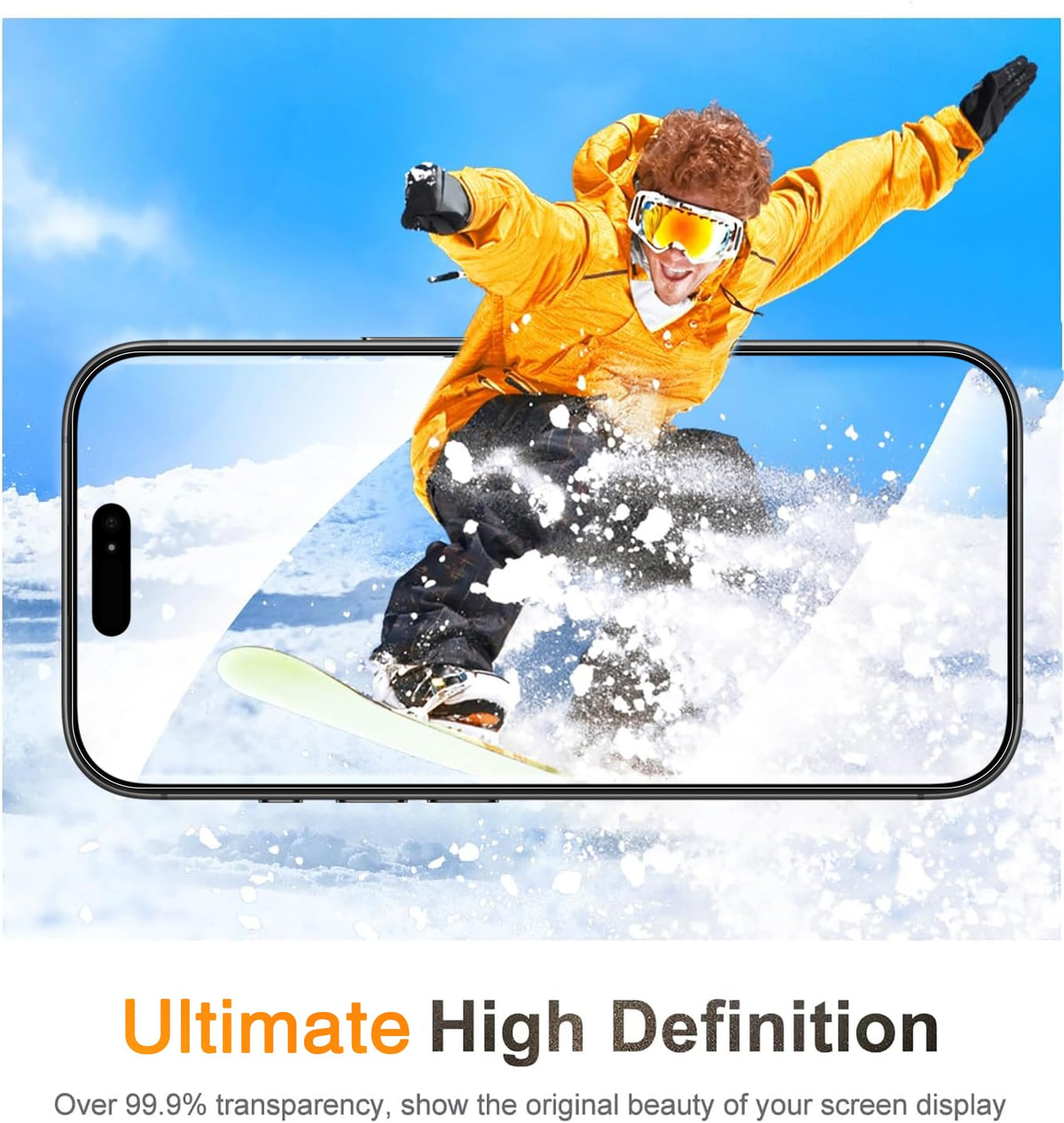 Wiaocit Tempered Glass Screen Protector for iPhone 13