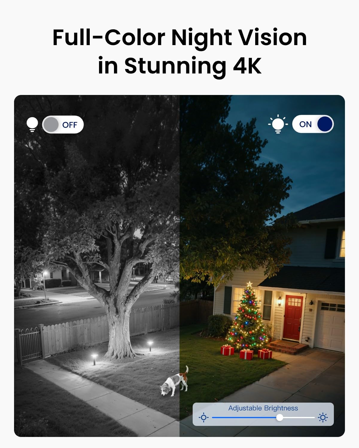 REOLINK 4K 8MP Dual-Lens PTZ Wired WiFi Outdoor Security Camera, 2.4/5GHz