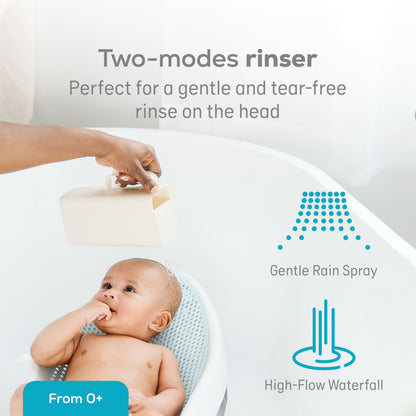 Angelcare Baby Bath Support, Pink, Birth to 6 Months, Made in Canada