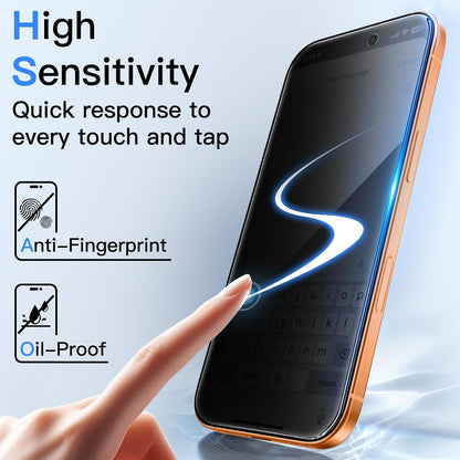 JETech Privacy Screen Protector for iPhone 16 Pro Max, 2-Pack
