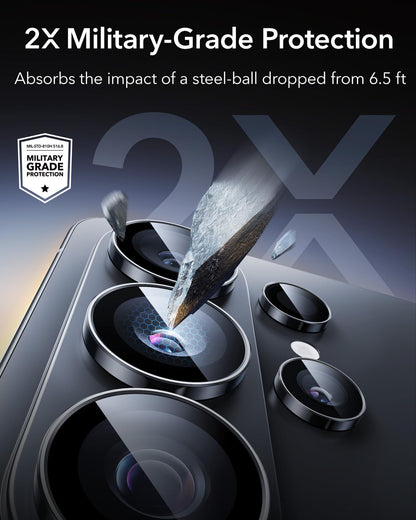 ESR for Samsung Galaxy S26 Ultra Camera Lens Protector, 1 Pack, Black