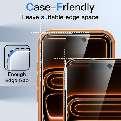JETech Privacy Screen Protector for iPhone 16 Pro Max, 2-Pack