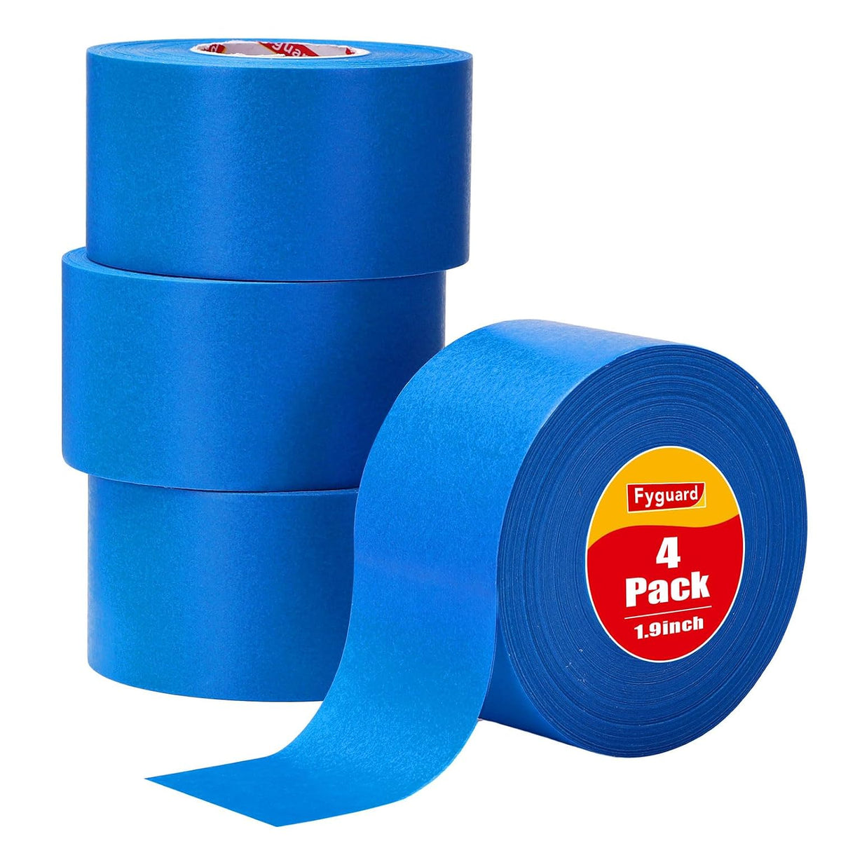 5 Rolls Painters Tape Blue, 36mm x 50m, UV & Heat Resistant