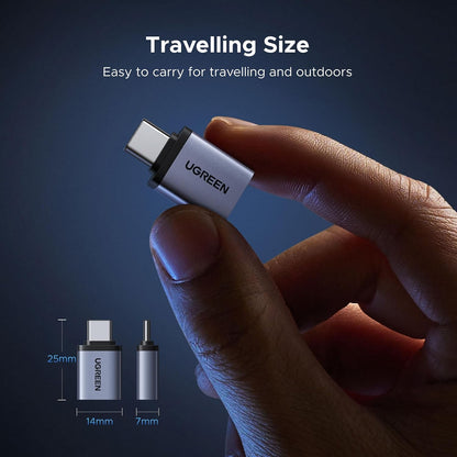 UGREEN USB C to USB Adapter 4 Pack, 10Gbps Male to 3.2 Female Converter