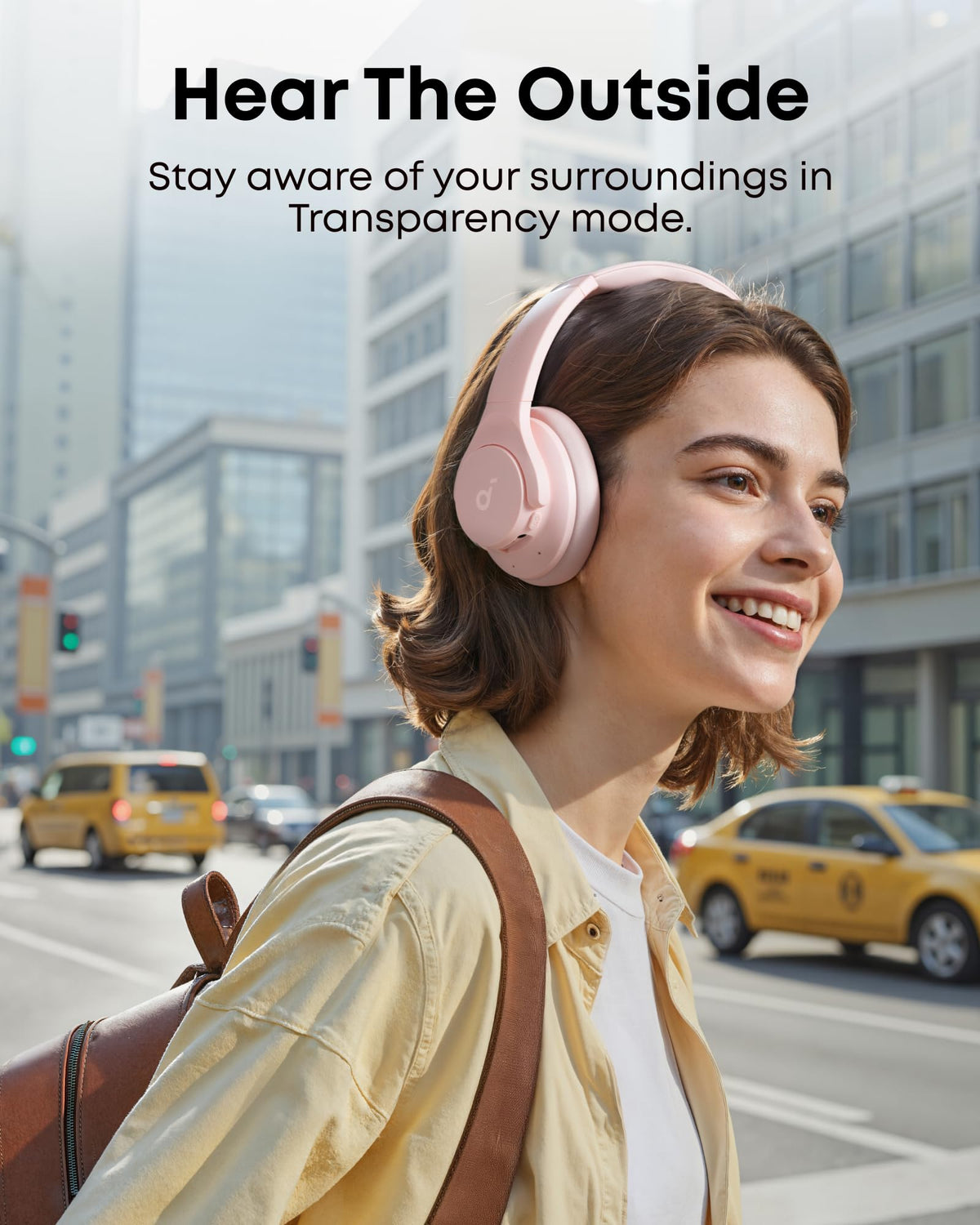 soundcore by Anker Q20i Hybrid Active Noise Cancelling Headphones, Black