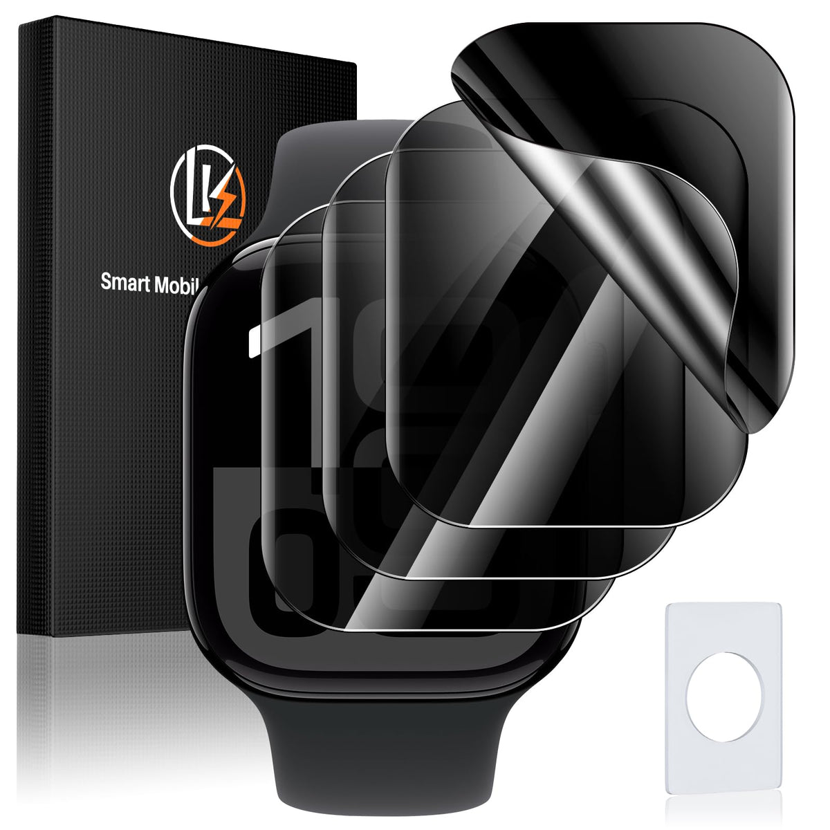 LK for Apple Watch Ultra 4/3/2 49mm Privacy Screen Protector