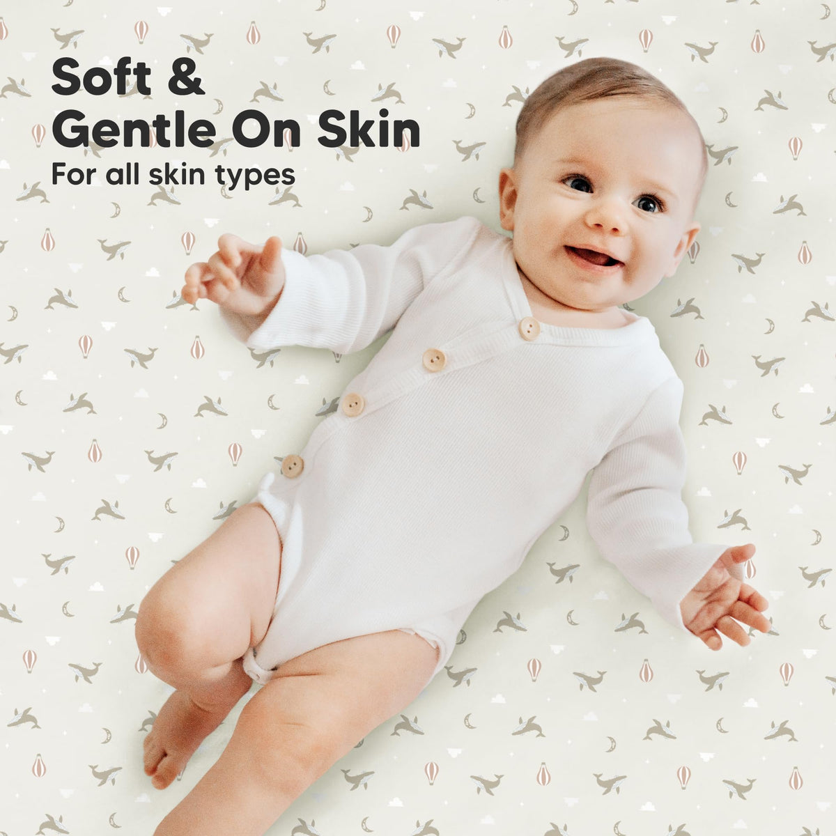 2pk Mini Crib Sheets Fitted 38x26 Pack N Play Mattress Sheet (Bumble Bear)