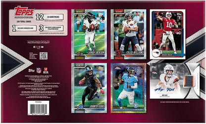 2026 Topps NFL Flagship Football Trading Card Super Box