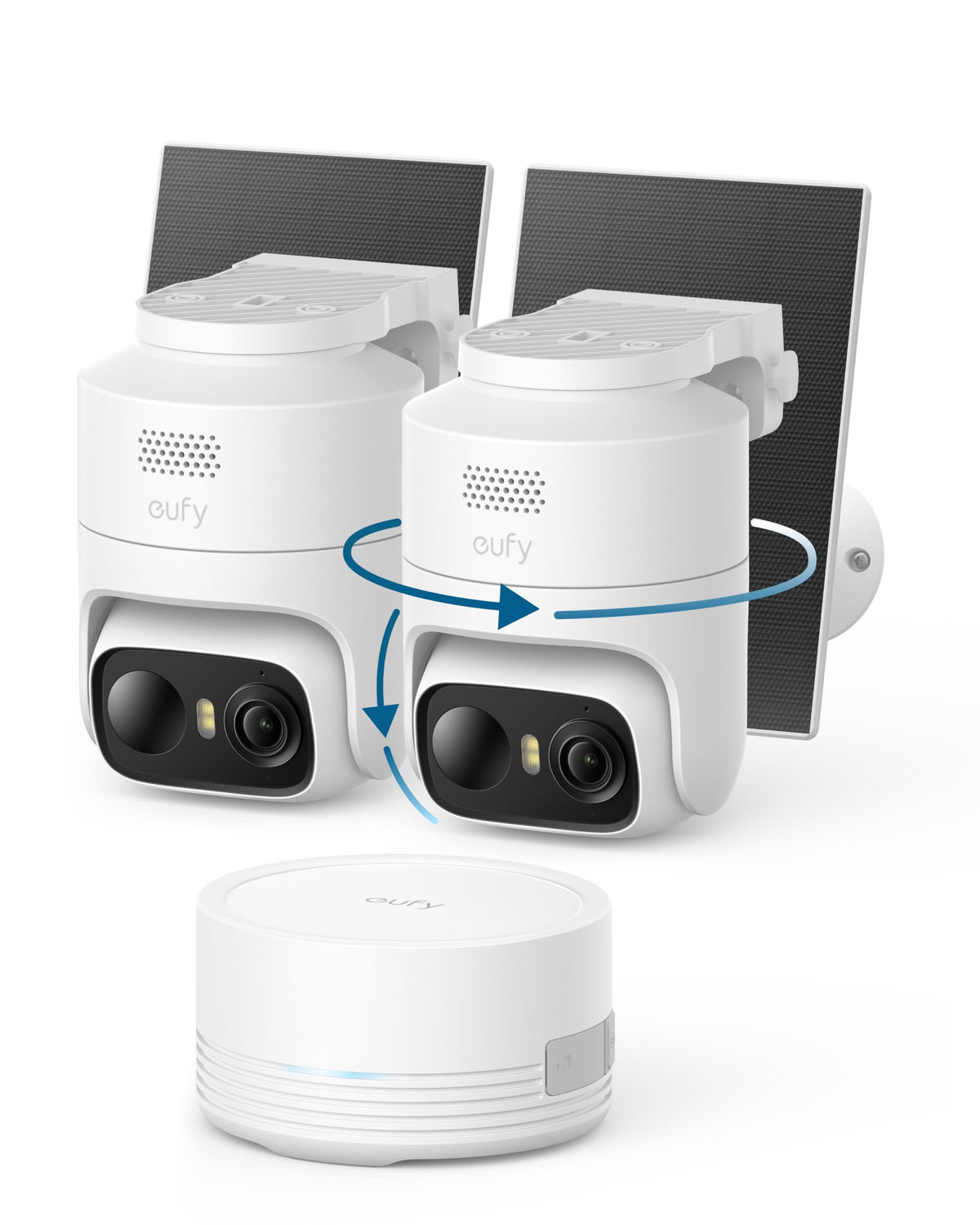 eufy Security eufyCam C37, Solar Cameras Wireless Outdoor,2K Resolution