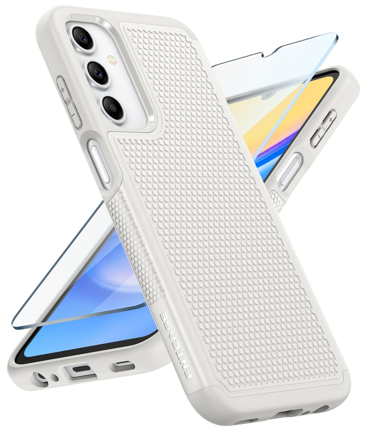 FNTCASE for Google Pixel 9a Case: Green Non Slip Textured