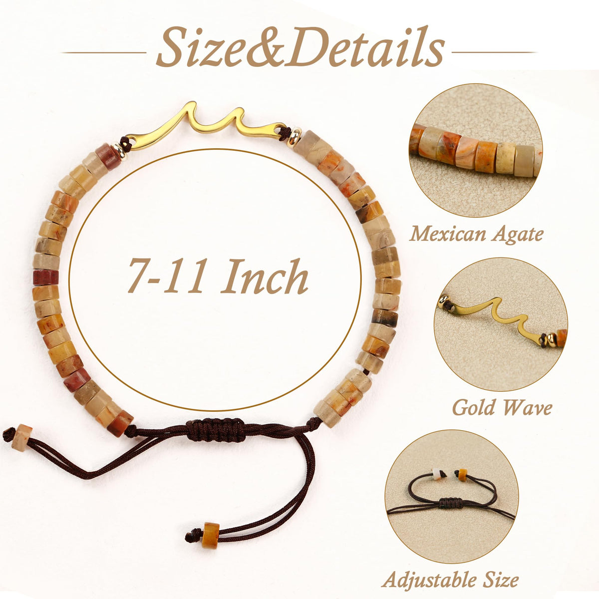 13th 16th 18th 40th 50th 60th Birthday Gifts Wave Birthday Bracelet