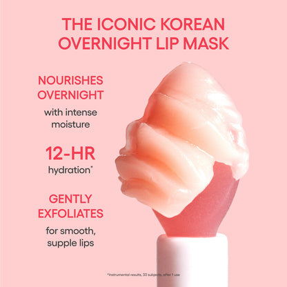 LANEIGE Lip Sleeping Mask: Nourish, Hydrate, Vitamin C, Murumuru & Shea Butter, Antioxidants, Flaky, Dry Lips