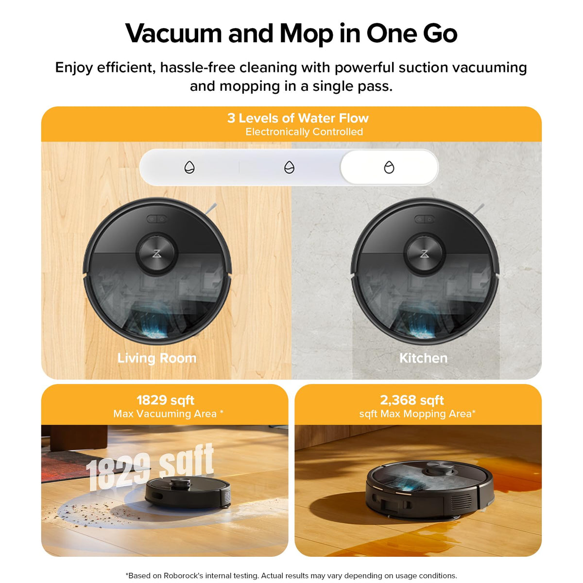 roborock Q7 L5 Robot Vacuum and Mop Combo, 8,000Pa Suction