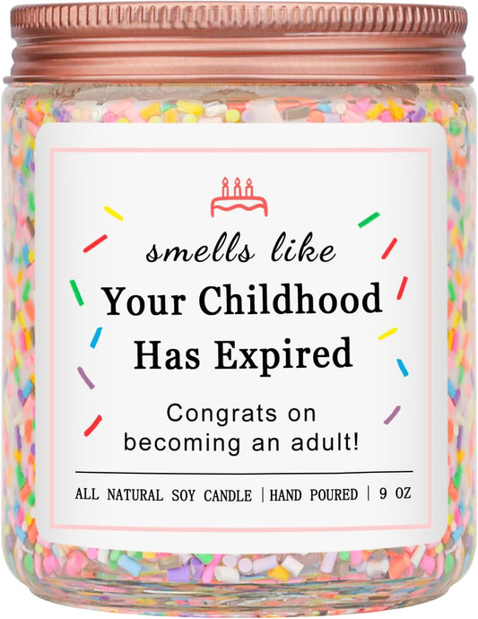 18th Birthday Gifts for Girls, 18th Birthday Decorations Candle