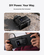 INIU Portable Charger, Smaller 45W Fast Charging Power Bank, 10000mAh Black