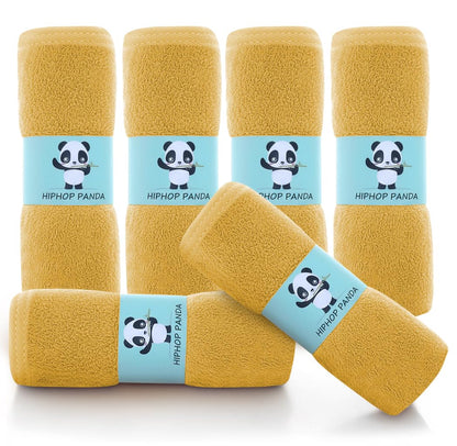 HIPHOP PANDA Soft Baby Washcloths, 2-Layer, 30 Pack Newborn Gift Set