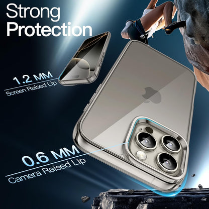 JETech Case for iPhone 16, Anti-Yellowing, Clear