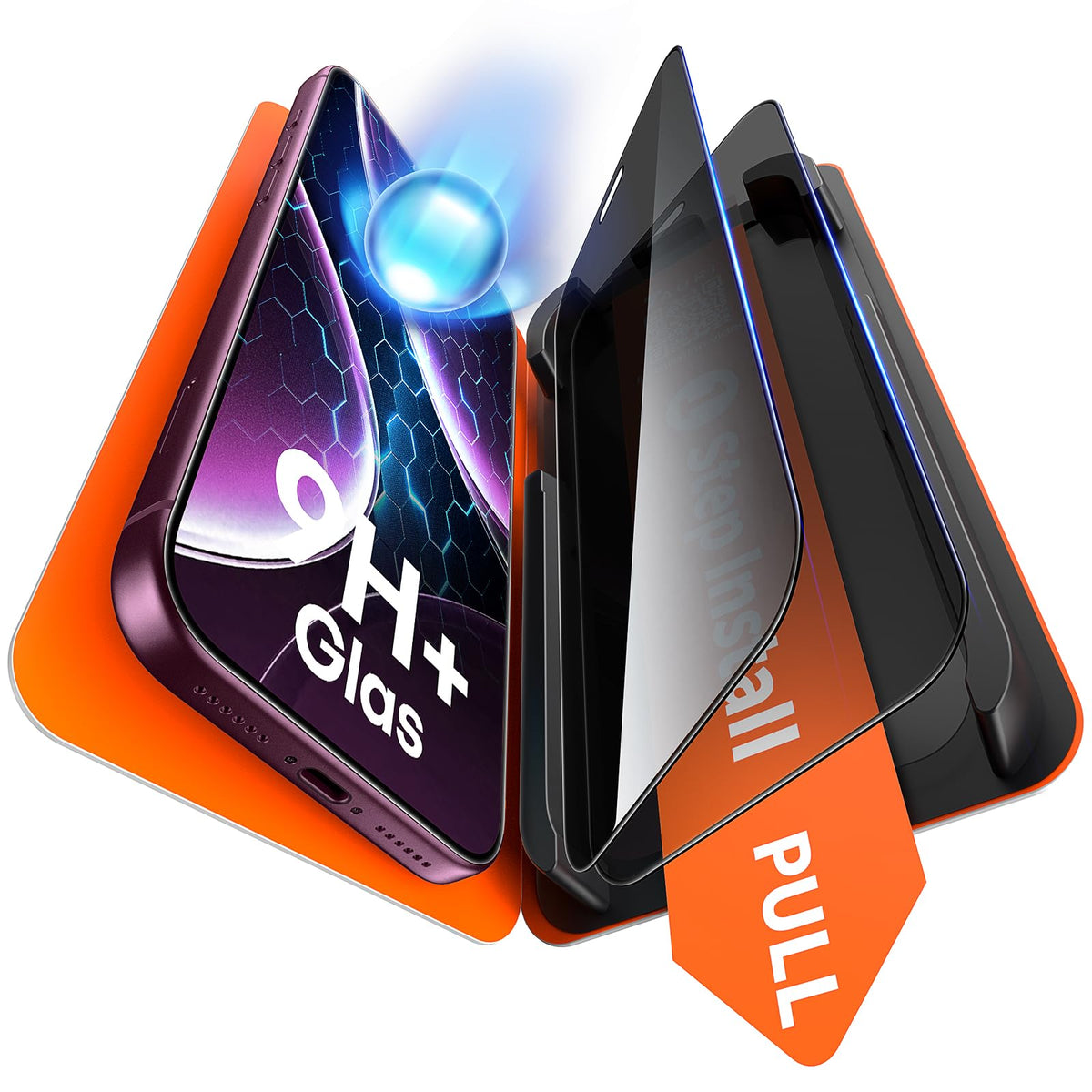 TAURI 2 Pack for Samsung Galaxy Z Fold 8 Ultra Privacy Screen Protector