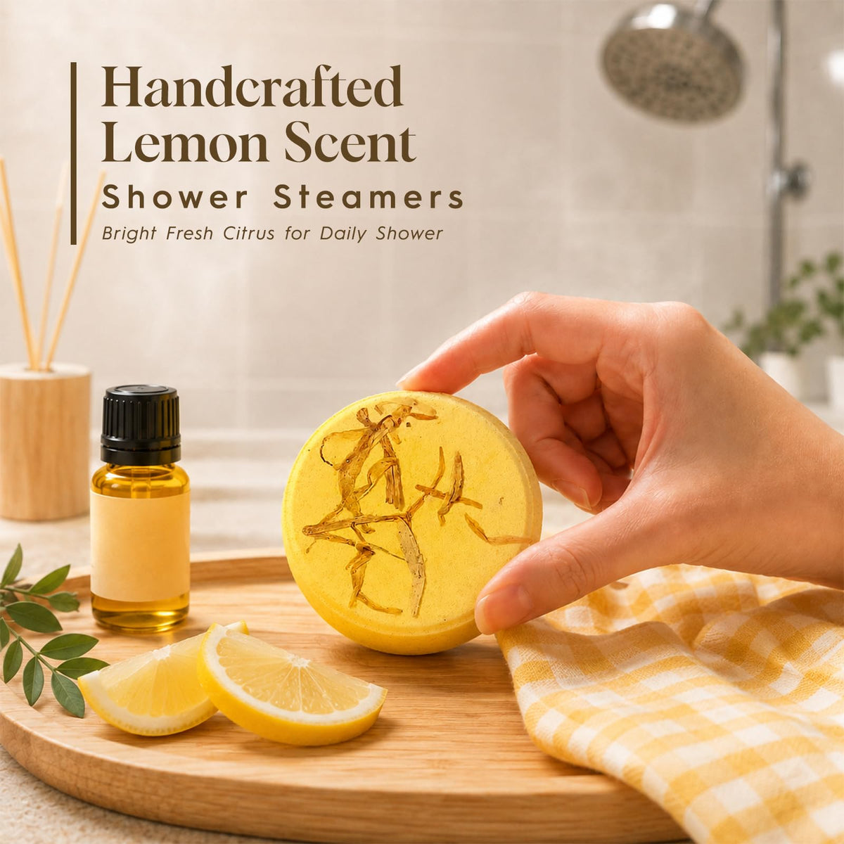 SWCANDY Sandalwood Shower Steamers 8 Pack, Home Spa Self Care