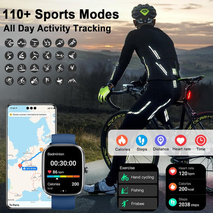 Motast Smart Watch, Fitness Tracker 1.69'' HD for Men Women,