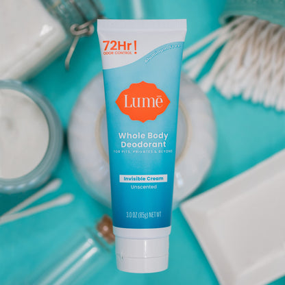 Lume Whole Body Deodorant - Cream Tube - 3 oz, 2 pk (Soft Powder)