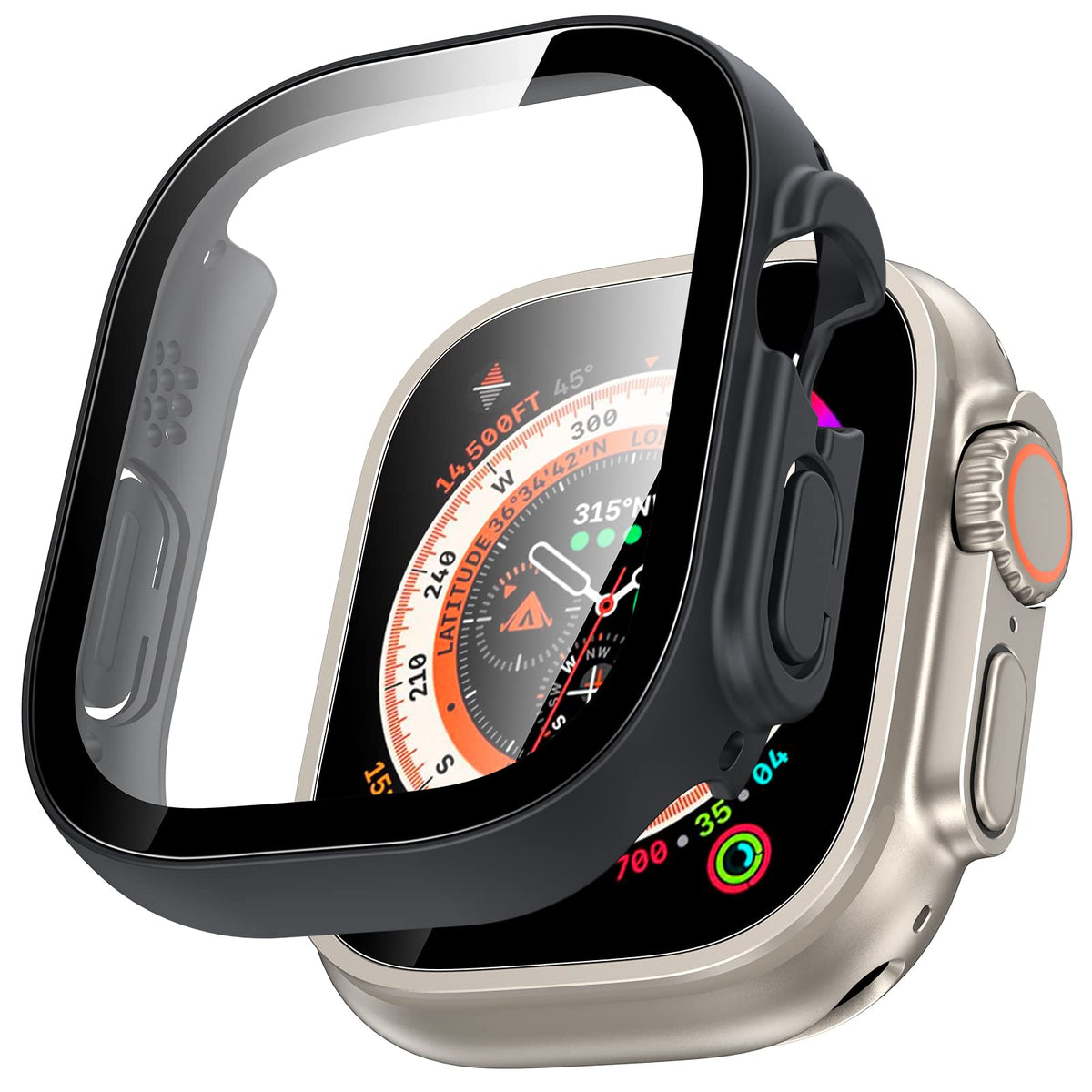 LK for Apple Watch Ultra 4/3/2 49mm Privacy Screen Protector