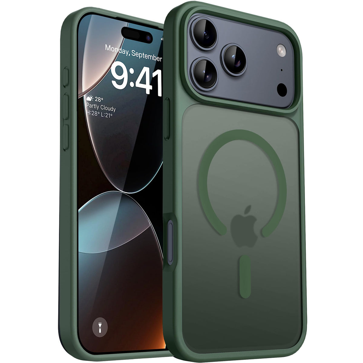 CACOE Magnetic Case for iPhone 17 6.3 inch, Light Purple
