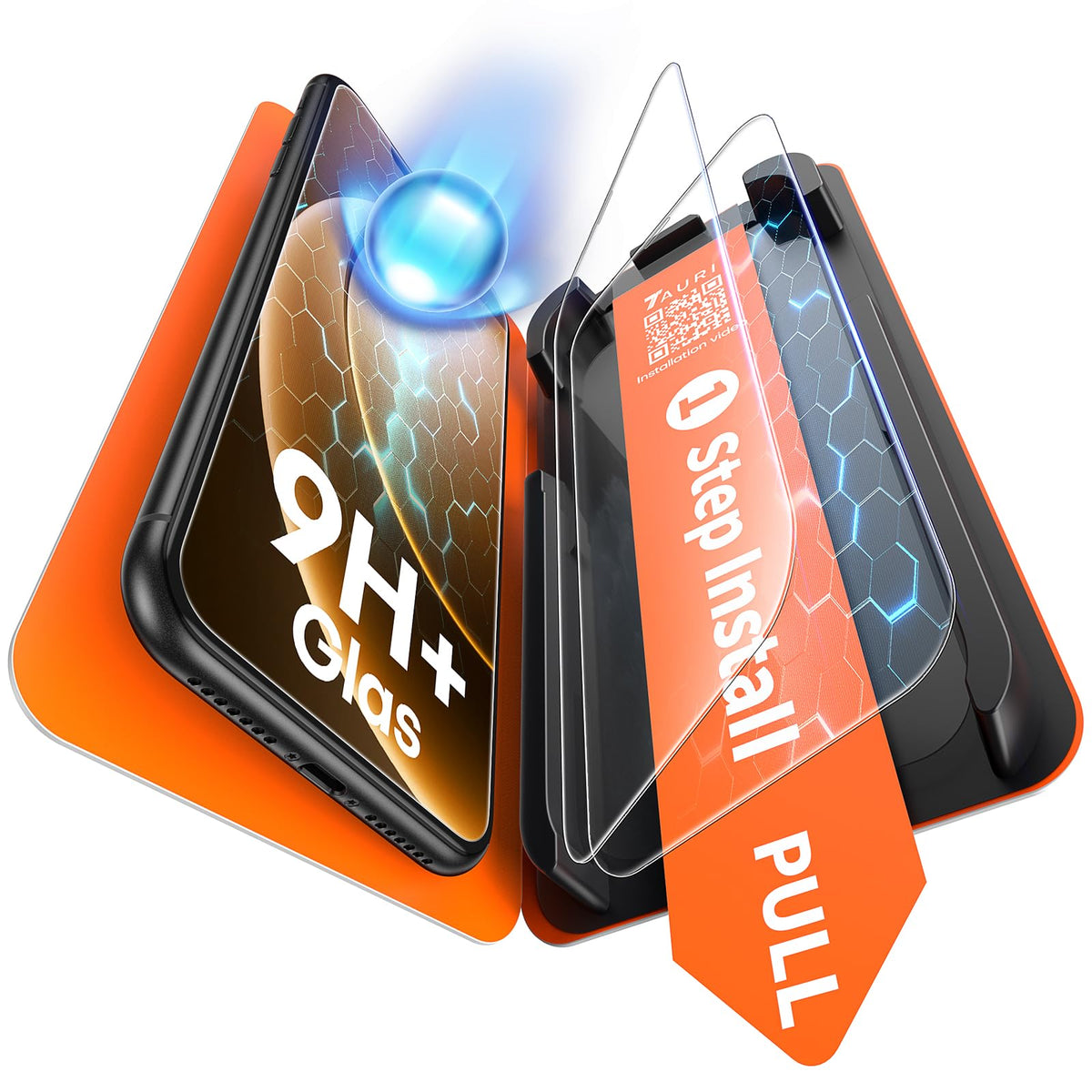 TAURI 2 Pack for Samsung Galaxy Z Fold 8 Ultra Privacy Screen Protector