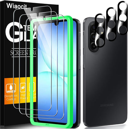 Wiaocit Tempered Glass Screen Protector for Samsung Galaxy A17 5G