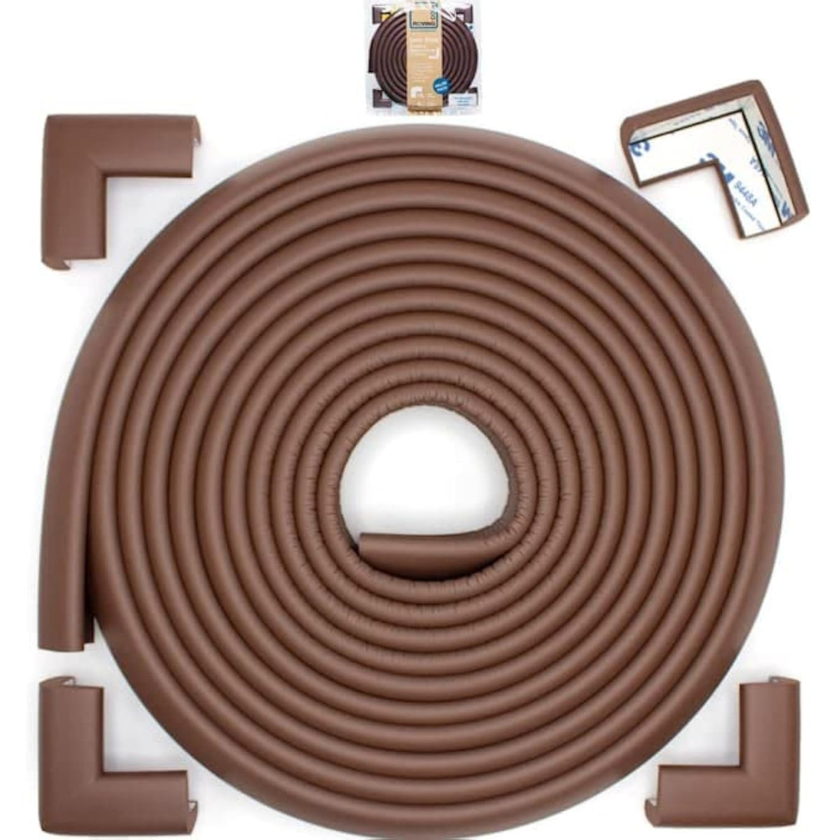 Roving Cove Baby Proof Corner Edge Protector, Small 15ft Edge 4 Corners