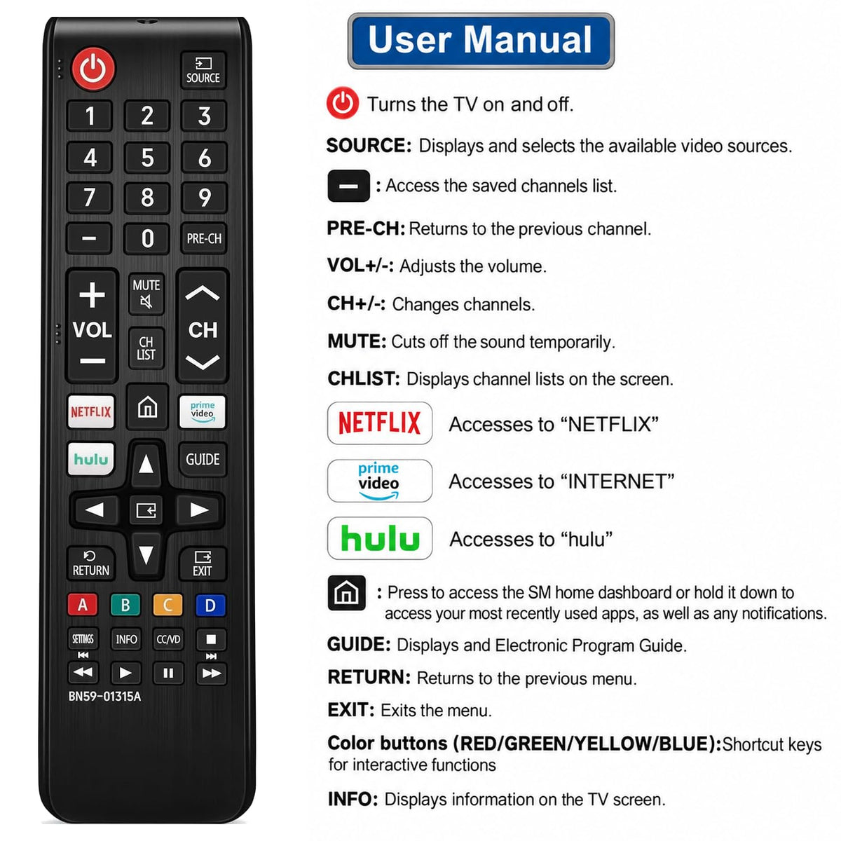 Replacement for LG TV Remote, for All 2019-2025 LG Remote Control for Smart TV with Voice and Pointer Function, for LG Magic Remote. 1-Year Warranty.