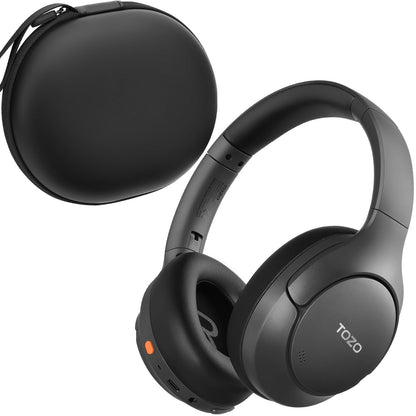 TOZO HT3 Hybrid Noise Cancelling Wireless Headphones, 90H Over Ear Headset