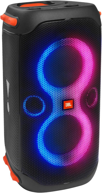 JBL PartyBox 110 - Portable Party Speaker with Built-in Lights, Powerful Sound and deep bass, Black