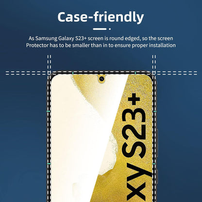 NEW'C for Samsung Galaxy S23 6.1" (SM-S911),Screen Protector Tempered Glass