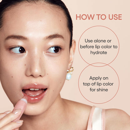 LANEIGE Lip Glowy Balm | Sheer Tinted Lip Treatment Balm Tube