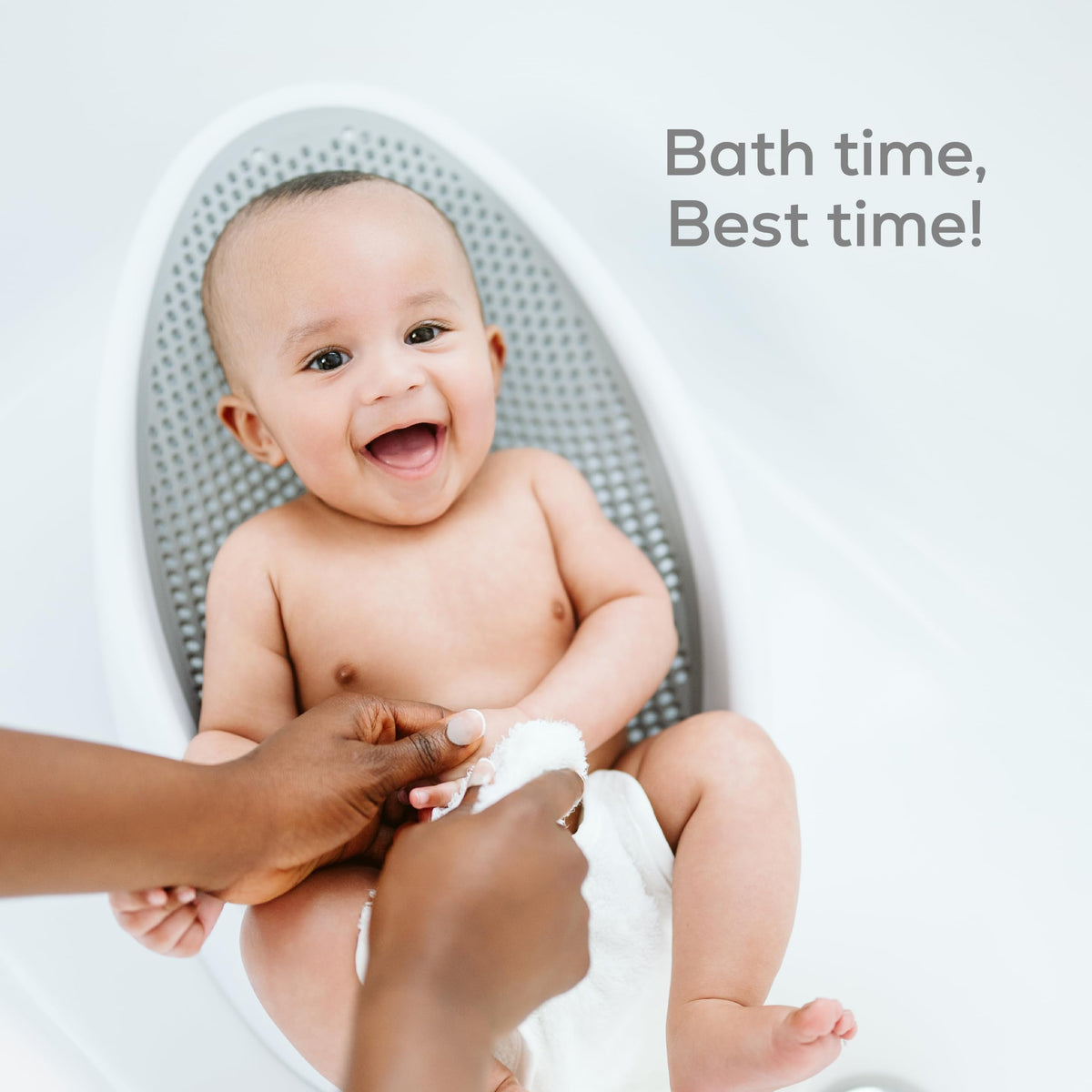 Angelcare Baby Bath Support, Pink, Birth to 6 Months, Made in Canada
