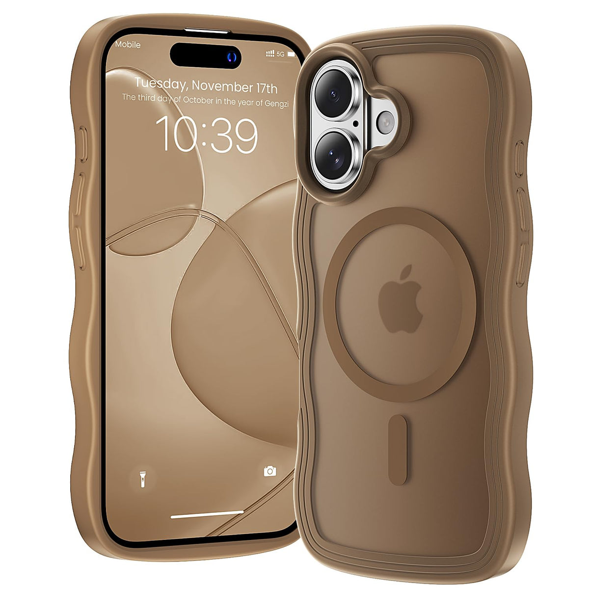 toushion 3 in 1 for iPhone 15 Plus Case Transparent