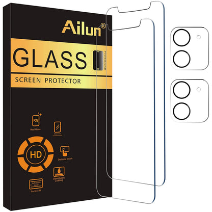 Ailun Screen Protector + Camera Lens Protector for iPhone 16 Pro Max