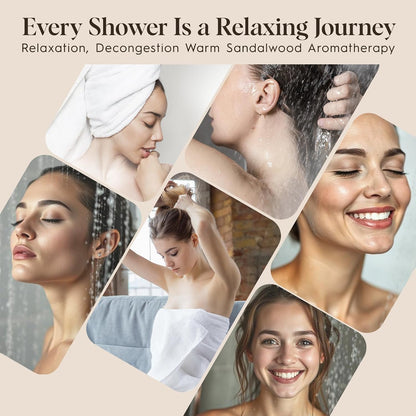 SWCANDY Sandalwood Shower Steamers 8 Pack, Home Spa Self Care