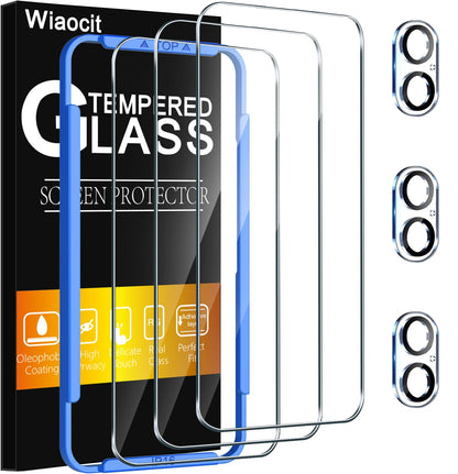 Wiaocit Tempered Glass Screen Protector for iPhone 13