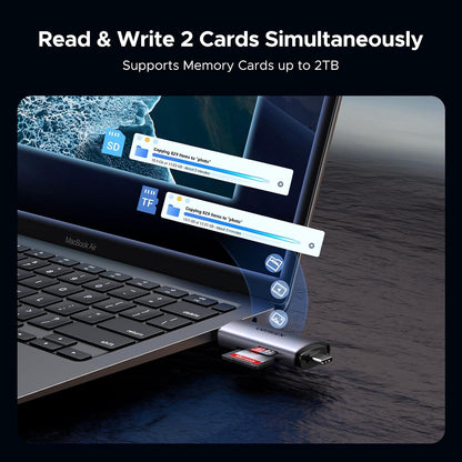 UGREEN SD Card Reader USB C, USB 3.0 Micro SD Card Reader