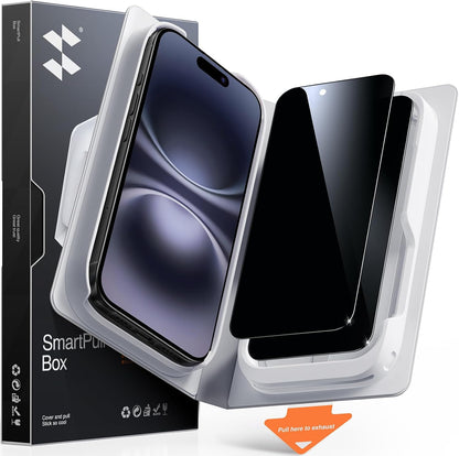 SMARTDEVIL 2 Pack Tempered Glass for iPhone 15 Pro Screen Protector