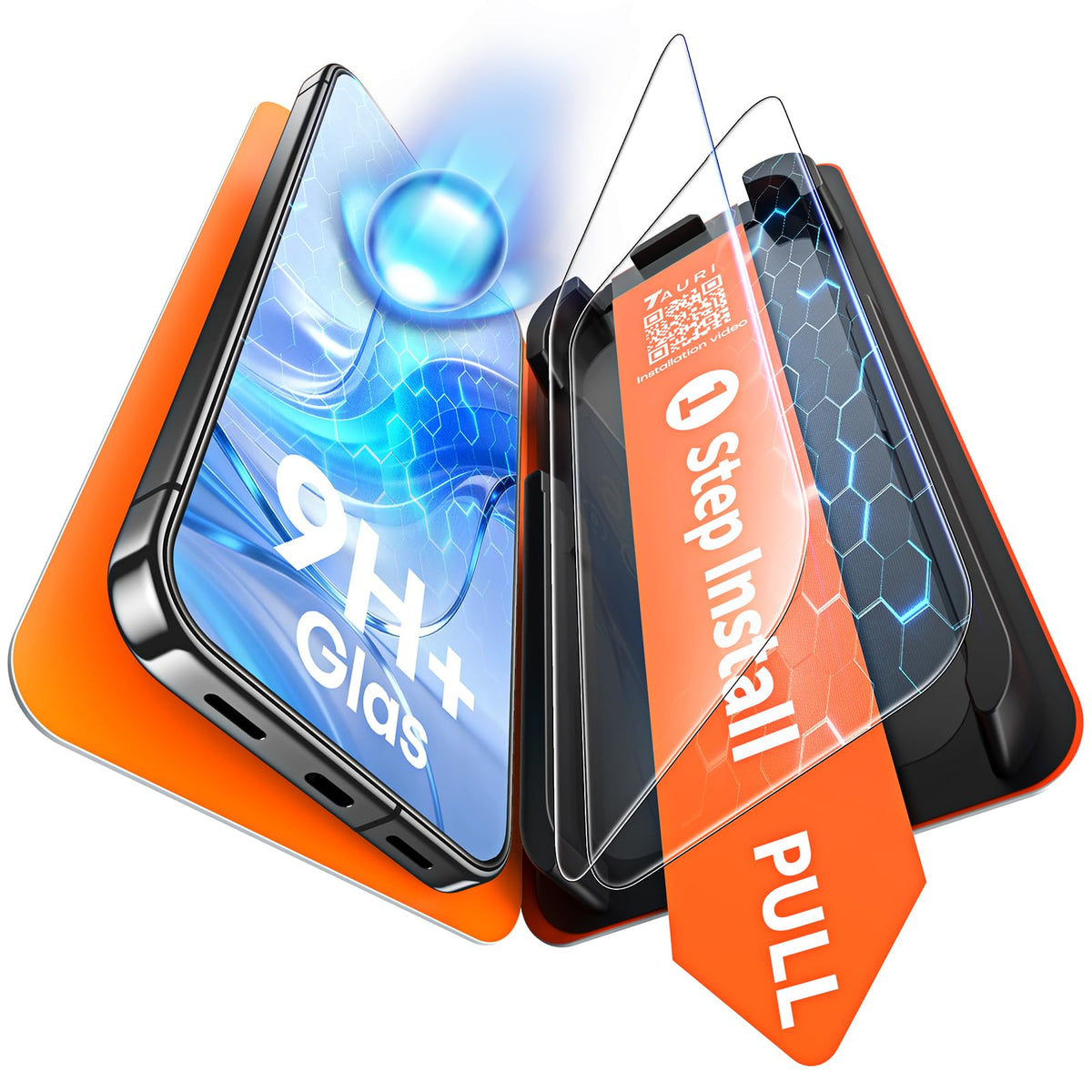 TAURI 2 Pack for Samsung Galaxy Z Fold 8 Ultra Privacy Screen Protector