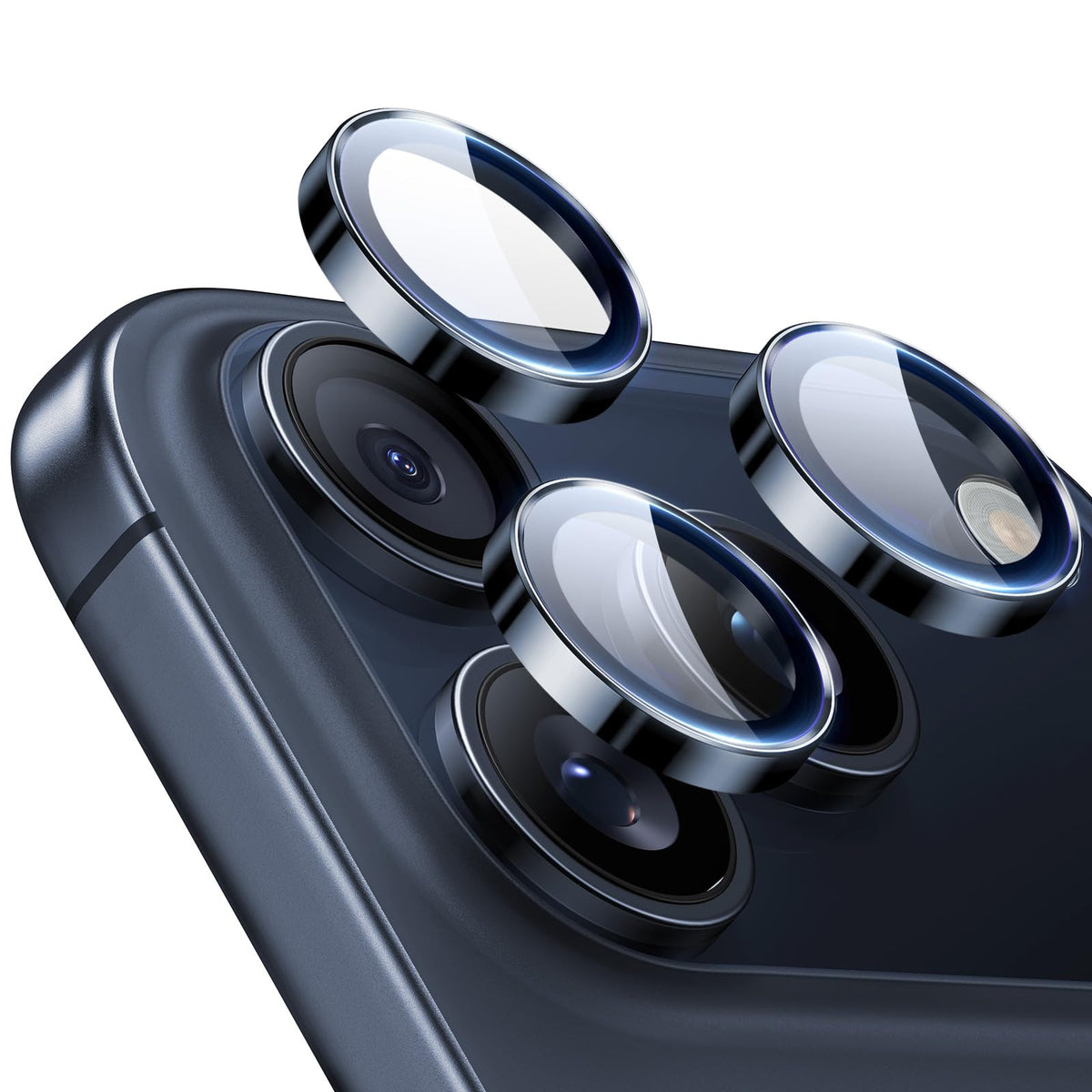 ESR for iPhone 17 Pro Max/17 Pro Camera Lens Protector, 1 Pack, Black